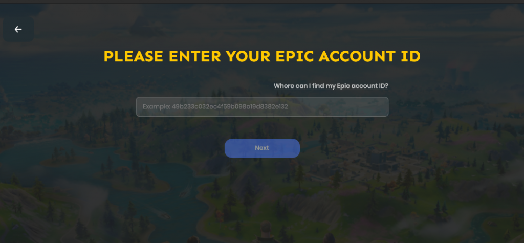 Finding your Epic ID