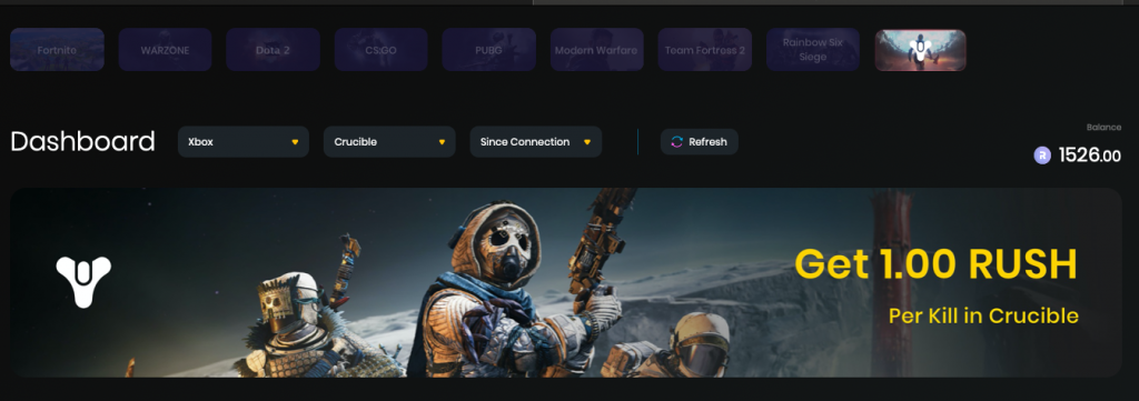 Destiny 2 Dashboard