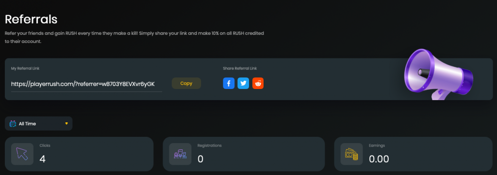PR Referrals Page